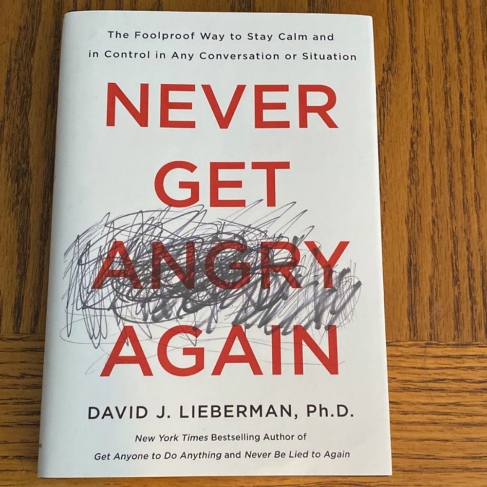 Never get angry again